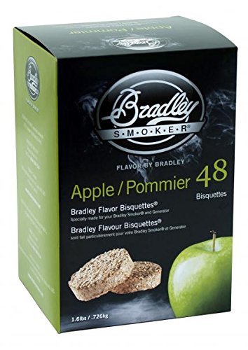 Bradley Bisquettes - Jabłoń - opakowanie 48 sztuk