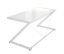 UNIQUE biurko Z-Line-Chrom Main Desk biały (816-01-W-C)