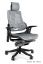 UNIQUE Fotel biurowy WAU czarny elastomer szary (W-609-B-TPE8)
