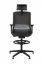 Grospol Krzesło biurowe Coco BS HD RB black tkanina Valencia - 12 kolorów