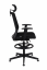 Grospol Krzesło biurowe Coco BS HD RB black tkanina Seattle - 10 kolorów