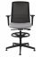Grospol Krzesło biurowe Coco BS RB black tkanina Flex - 8 kolorów