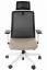 Grospol Krzesło biurowe Coco WS HD white tkanina Seattle - 10 kolorów