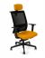 Fotel biurowy Grospol Level BS HD BLACK tkanina Hygge - 8 kolorów