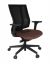 Grospol Fotel biurowy MaxPro BS black tkanina Flex – 8 kolorów