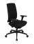 Fotel biurowy Grospol Valio BT black chrome tkanina Note - 12 kolorów