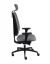 Fotel biurowy Grospol Valio BT HD black chrome tkanina Flex - 8 kolorów