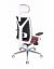 Fotel biurowy Grospol Valio WS HD chrome white tkanina Fame - 8 kolorów