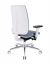 Fotel biurowy Grospol Valio WT chrome white tkanina Cura - 8 kolorów