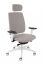 Fotel biurowy Grospol Valio WT HD chrome white tkanina Strong - 8 kolorów