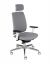 Fotel biurowy Grospol Valio WT HD chrome white tkanina Valencia - 12 kolorów