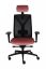 Fotel biurowy Grospol Valio BS HD black chrome tkanina Flex - 8 kolorów