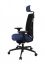 Fotel biurowy Grospol Valio BS HD black chrome tkanina Fame - 8 kolorów