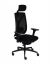 Fotel biurowy Grospol Valio BS HD black chrome tkanina Cura - 8 kolorów