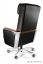 UNIQUE Fotel biurowy REGENT skóra naturalna (689B-FL) czarny lub biały