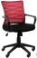 Fotel biurowy Sit Plus Flexy czarny/czerwony