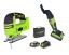 JESIENNA PROMOCJA! GreenWorks Akumulatorowy Zestaw 24V Wyrzynarka + Urządzenie MultiTool + Baterie + Ładowarki