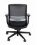Grospol Krzesło biurowe Coco BS black tkanina Valencia - 12 kolorów