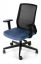 Grospol Krzesło biurowe Coco BS chrome tkanina Valencia - 12 kolorów