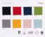 Fotel biurowy Grospol Valio WS chrome white tkanina Fame - 8 kolorów