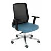 Grospol Krzesło biurowe Coco BS chrome tkanina Flex - 8 kolorów