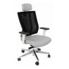 Grospol Fotel biurowy MaxPro WS HD chrome tkanina Cura - 8 kolorów