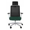 Grospol Krzesło biurowe Coco WS HD chrome tkanina Omega - 8 kolorów