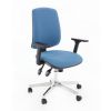 Fotel biurowy Grospol Starter 3D chrome tkanina Cura - 8 kolorów