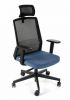 Grospol Krzesło biurowe Coco BS HD black tkanina Valencia - 12 kolorów