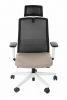 Grospol Krzesło biurowe Coco WS HD white tkanina Synergy - 12 kolorów