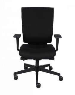 Grospol Fotel biurowy MaxPro BT black tkanina Note N01 - EKSPOZYCJA