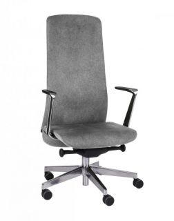 Grospol Krzesło biurowe Fotel Smart AL1 chrome tkanina Medley - 12 kolorów