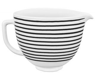 Unikalna dzieża ceramiczna Horizontal Stripes 4,7 l Artisan 5 KitchenAid (5KSM2CB5PHS)