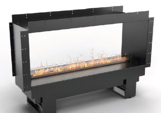 Kominek Planika Cool Flame 1000 See-Through Fireplace