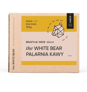 The White Bear kawa ziarnista BRAZYLIA / INDIE 250 g