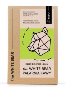 The White Bear kawa ziarnista KOLUMBIA / INDIE 1 kg