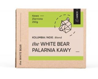 The White Bear kawa ziarnista KOLUMBIA / INDIE 250g