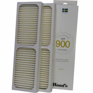 Wood's Zestaw filtrów Active Ion HEPA do oczyszczaczy powietrza ELFI 900, GRAN 900
