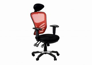 Fotel biurowy Sit Plus Sprint czerwony