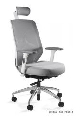 UNIQUE Fotel biurowy Hero siatka/tkanina (ZM-6661-B-BLH) czarny lub biały
