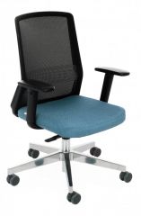 Grospol Krzesło biurowe Coco BS chrome tkanina Note - 12 kolorów