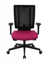 Grospol Fotel biurowy MaxPro BS black tkanina Cura - 8 kolorów