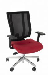 Grospol Fotel biurowy MaxPro BS chrome tkanina Cura - 8 kolorów