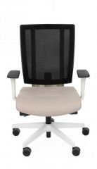 Grospol Fotel biurowy MaxPro WS white tkanina Medley - 12 kolorów