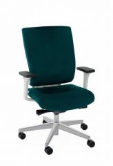 Grospol Fotel biurowy MaxPro WT chrome tkanina Cura - 8 kolorów
