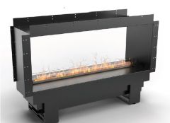 Kominek Planika Cool Flame 1000 Pro See-Through Fireplace