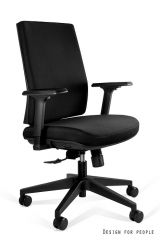 UNIQUE Fotel biurowy SHELL Low czarny (KB02-1M)
