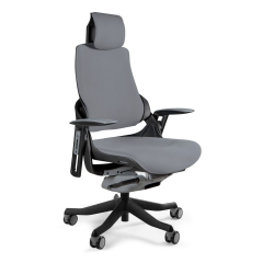 UNIQUE Fotel biurowy WAU czarny, tkanina różne kolory (W-609-B-BL)