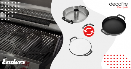 Przełom w grillowaniu: Jak system wymiennych wkładów Switch Grid Enders odmieni sposób przygotowywania potraw na grillu?