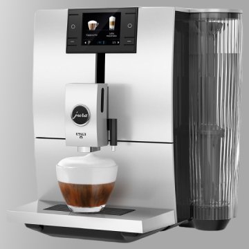 Ekspresy do kawy Jura ENA8 z technologią gładkiej pianki Fine Foam